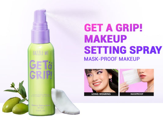 DAZZLE ME Get a Grip Makeup Setting Spray Lock Makeup (60ml)
