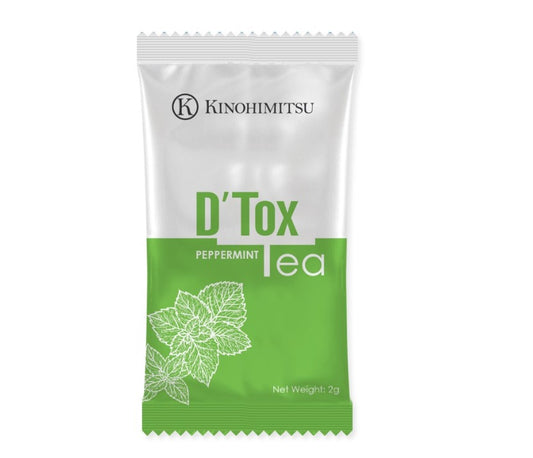 Kinohimitsu D'Tox Tea - Peppermint (60s + 60s) - Advance [Daily Cleansing on the go!]