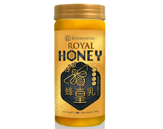 Kinohimitsu Royal Honey 100% Genuine Madu Royal Jelly (500g)