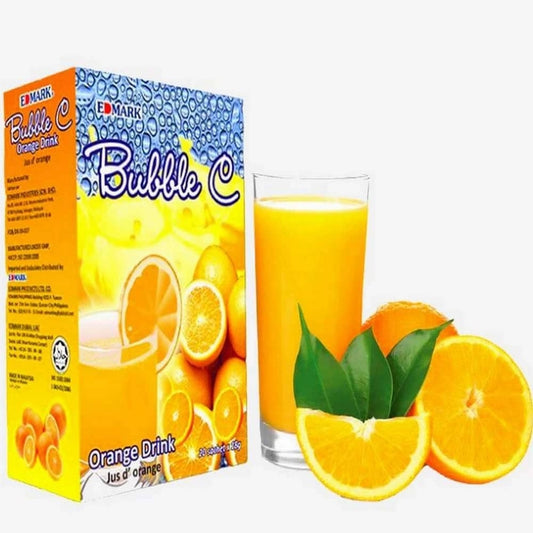 Bubble C - Orange Drink - Natural Flavour.