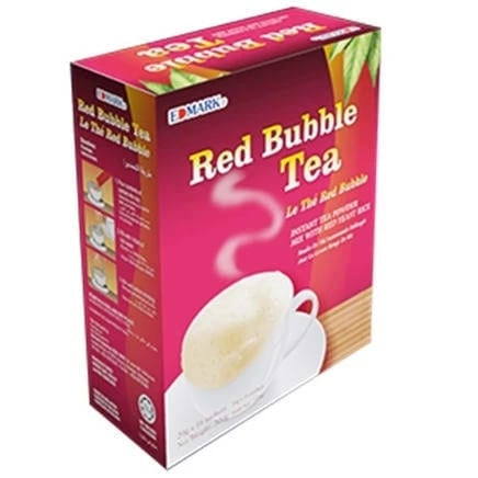 Edmark-RED BUBBLE TEA - INSTANT TEA POWDER MIX WITH RED YEAST RICE