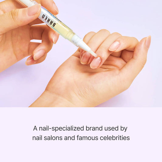BAREN Nail & Cuticle Oil Pen, 2ml [Nail Treatment, Nutrient Oil Pen, Nail Care Tool, Nail Softening]